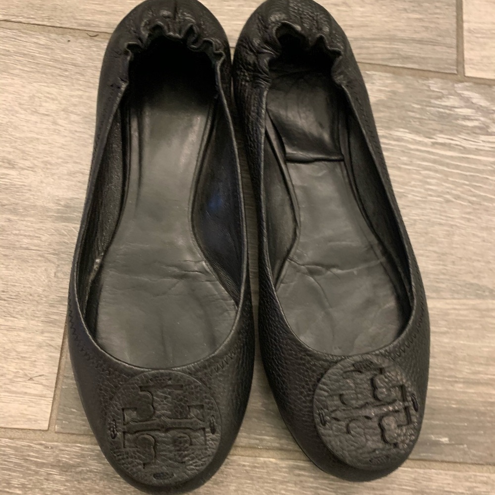 Tori Burch tumbled reva flats